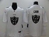 Nike Raiders 4 Derek Carr White Shadow Logo Limited Jersey,baseball caps,new era cap wholesale,wholesale hats